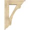 Ekena Millwork Legacy Traditional Rough Sawn Bracket w/ Offset Brace, Douglas Fir, 8"W x 28"D x 40"H BKT0806X28X40LEC01RDF - alternate 4